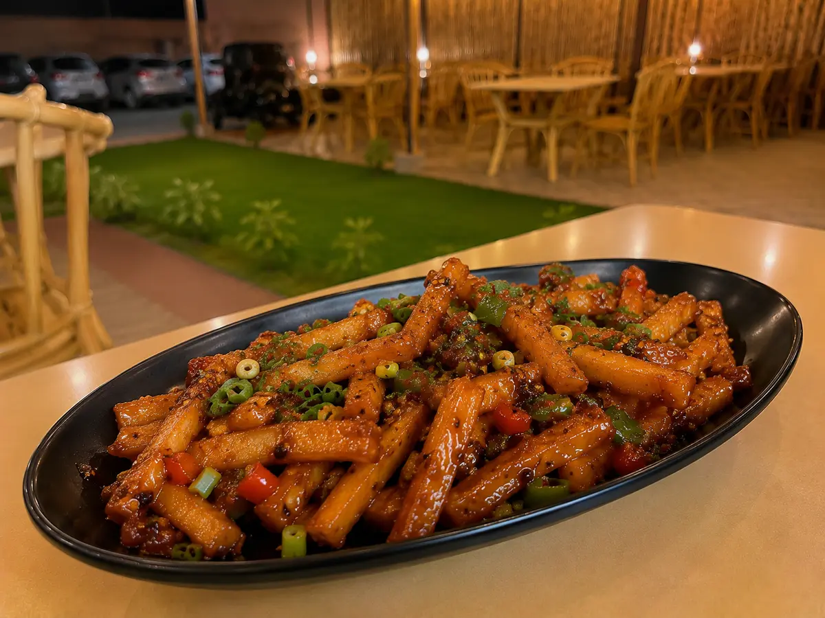 Honey Chilli Potato